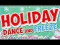 Holiday Dance And Freeze Holiday Brain Break For Kids Jack Hartmann Freeze Dance