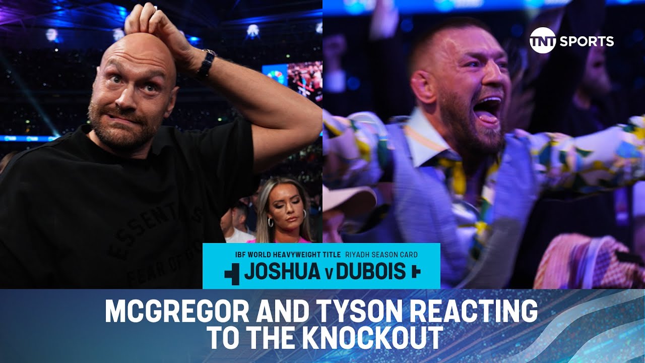 Uncut & Unfiltered 👀 Fury, McGregor & Usyk's IMMEDIATE Reactions To Dubois KO AJ 🤯 #JoshuaDubois