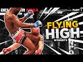 CRAZY High Flying Moments in MMA Part One | Bellator MMA