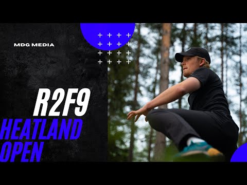 2022 PDGA Euro Tour #4 - Heatland Open | R2F9 Lead Card | Hyvönen, Karlsen, Luukkonen, Jensen