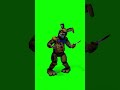 Low Poly Yellow Rabbit FNaF Workshop Animation Green Screen