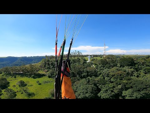 Voo 201 de Parapente IKE Costa - rampa do cristo em São Pedro - 23/01/22