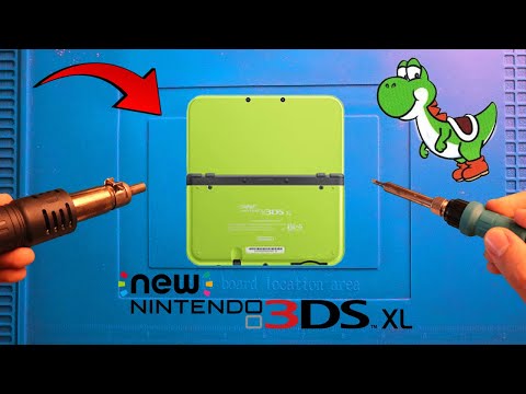 This Rare Variant Needed a Repair | Lime Green New Nintendo 3DS LL Repair