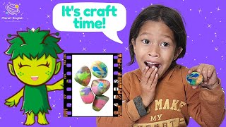 How To Tie Dye Rocks | Crafts for Kids