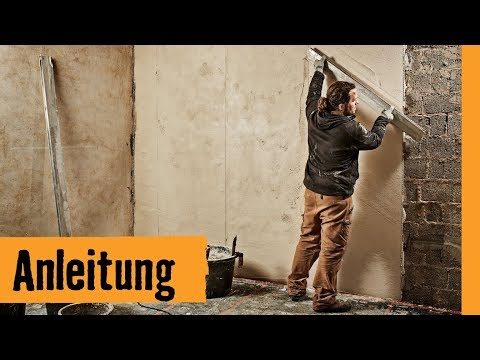 Wohnraum verputzen | HORNBACH Meisterschmiede
