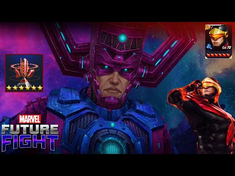 NO CTP NEEDED T3 CYCLOPS IS A BOSS !! GALACTUS GBR SOLO CLEAR 😎| Marvel Future Fight