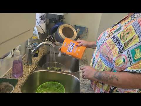 Look what grandma did, she is  Growing Vegetables”