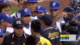 Re: [討論] 林昱珉最後對打者是在吼什麼？