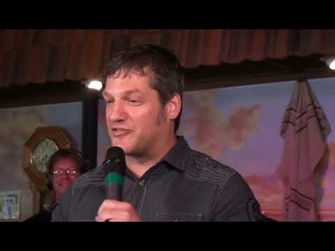 Michael Gilley introduces Mr. Paul Harris at Gilley's Place.