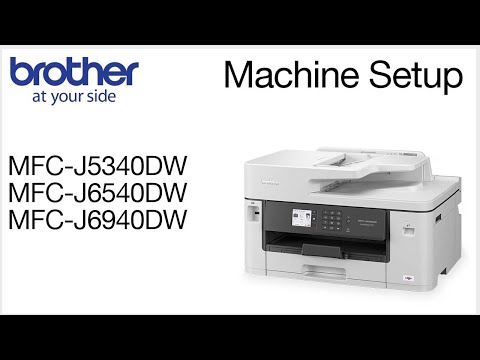 Spausdintuvas BROTHER MFC-J5340DW rašalinis 4 viename, A3, automatinis dokumentų tiektuvas, dvipusis, belaidis, 28 ipm video
