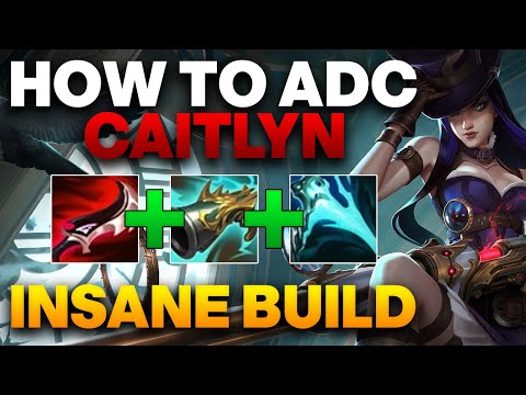 Caitlyn ADC Gameplay - This New Lethality Caitlyn Build Is Insane | Unranked to Master ADC #3