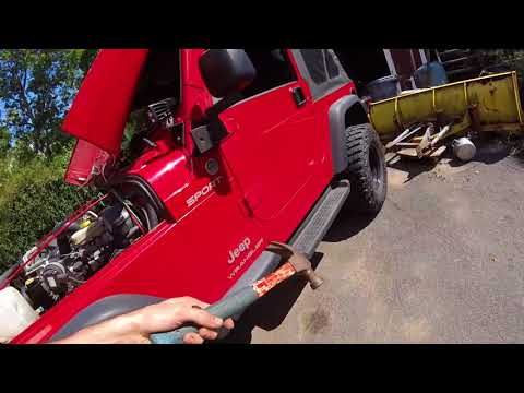 Diagnosing and Replacing Starter Motor & Solenoid | Jeep Wrangler TJ