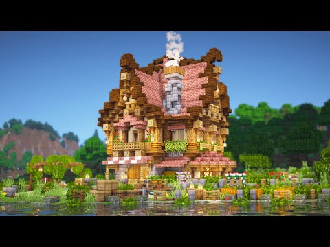 EPIC Medieval House Build w/ Working Chimney
