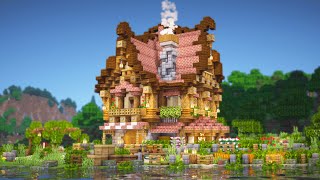 Minecraft | How to Build a Medieval House with Chimney