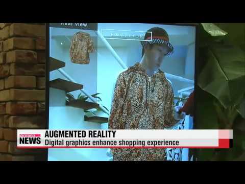 Augmented reality becoming a widespread shopping experience in Korea 마술 옷장이 현실