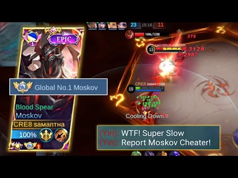 REASON WHY YIN USER'S HATE MY MOSKOV!🔥MOSKOV  SUPER SLOW BUILD & EMBLEM SET 2023