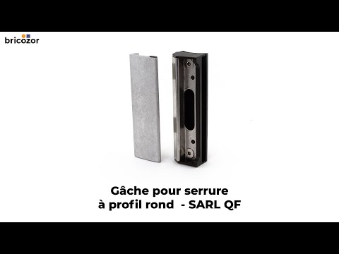 Gâche pour serrure à profil rond  - SARL QF LOCINOX
