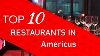Top 10 best Restaurants in Americus, Georgia