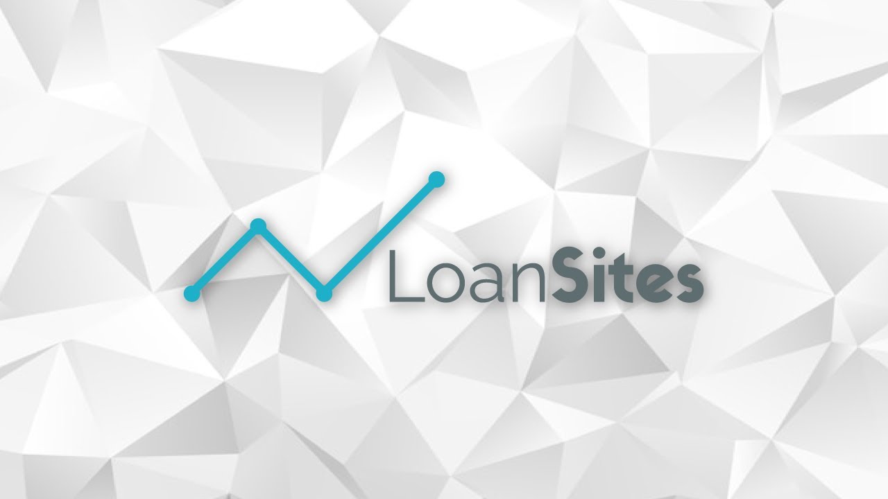 LoanSites logo with upward trending graph, representing mortgage marketing results.