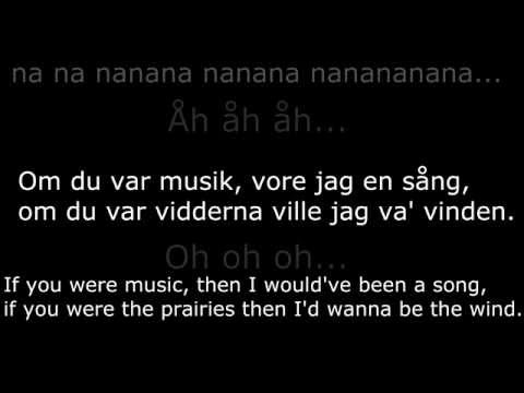 Niklas Strömstedt   Om   Swedish Lyrics and English Translation