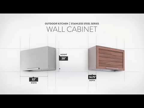 NewAge Stainless Steel Wall Cabinet