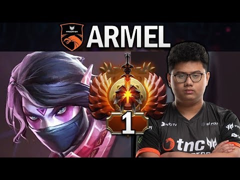 RANK 1 SEA MMR TNC.ARMEL TEMPLAR ASSASSIN - DOTA 2 GAMEPLAY