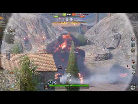 WoT Blitz Reforged Update American TD T25 AT Gameplay. 4k Damage First Class #reforged #UT2 #ultra