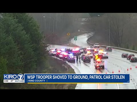 Trooper patrol car stolen on Christmas Day