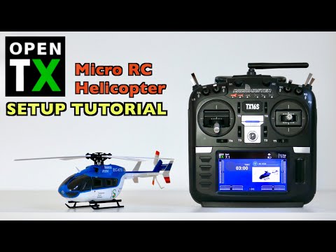 OpenTX Setup Tutorial for Micro RC Helicopters - XK K124 & Radiomaster TX16S Example
