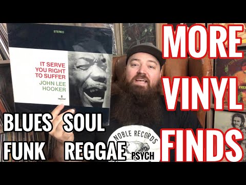 MORE Vinyl Finds! Blues, Funk, Soul, Reggae... and yes, some Psych!