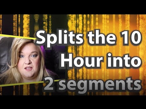 Split Sleeper Berth Explained  with Examples