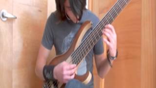 Seventh Wonder- Walking Tall Bass Solo cover