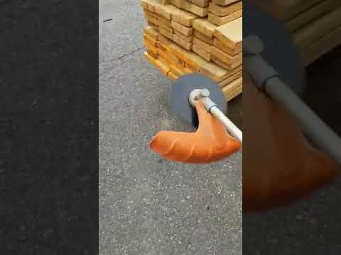 #110 Stihl FS 56 RC w/ Steel Blades and String Head.