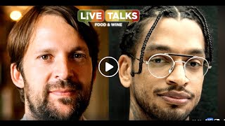 René Redzepi and David Zilber in conversation with Jessica Koslow at Live Talks Los Angeles