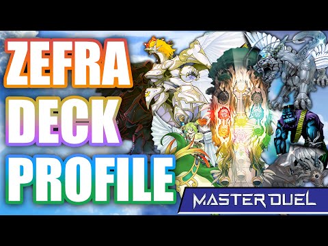 Zefra Deck Profile Yugioh Master Duel | Easy Negates & Easy Wins
