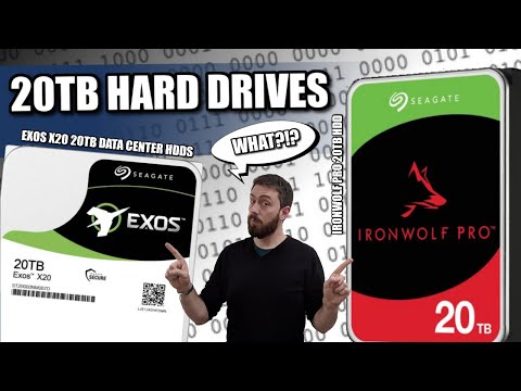 New Seagate 20TB Ironwolf Pro and EXOS Hard Drive Fully Revealed