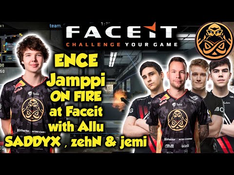ENCE Jamppi ON FIRE at Faceit with Allu , SADDYX , zehN & jemi