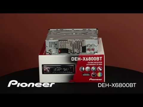 Pioneer DEH-X6800BT (Ships as DEH-X6900BT)-video