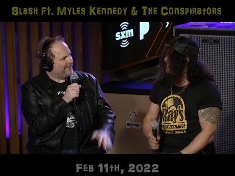 Slash featuring Myles Kennedy & The Conspirators (part 1) Eddie Trunk Interview (Feb.,11th,2022)