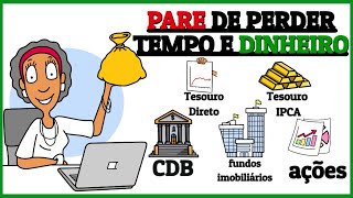 OS 5 MELHORES INVESTIMENTOS PARA SEU DINHEIRO – MESMO INICIANDO DO ZERO!