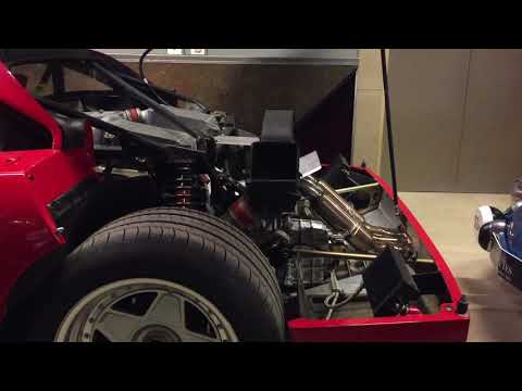 Ferrari F40 - Engine start Sound