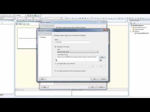SSRS Tutorials: Lesson 4 - Creating my first SSRS report (Non-Wizard)