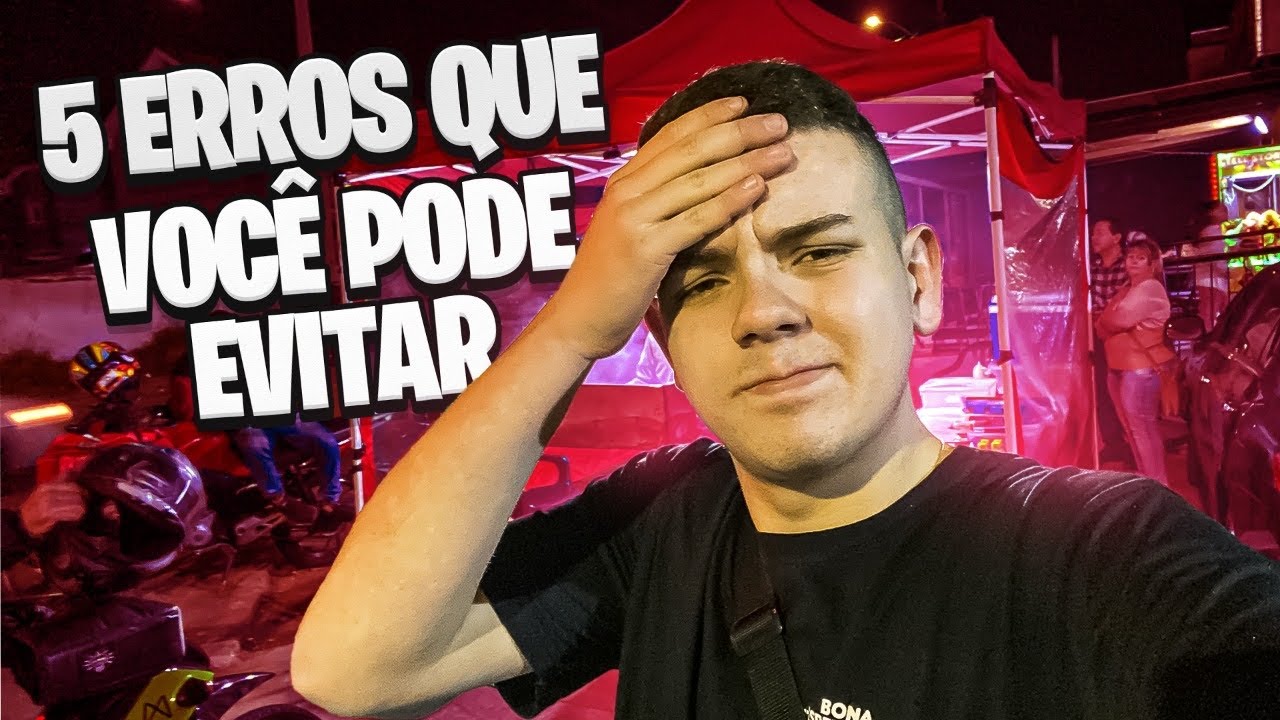 5 ERROS QUE EU COMETIA NO MEU NEGÓCIO QUE VOCÊ PODE EVITAR