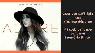 Do It Now - Jasmine Thompson (Lyric Video)