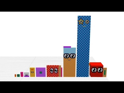 Numberblocks Doubles 2 To 1,024 (Draw Bricks)