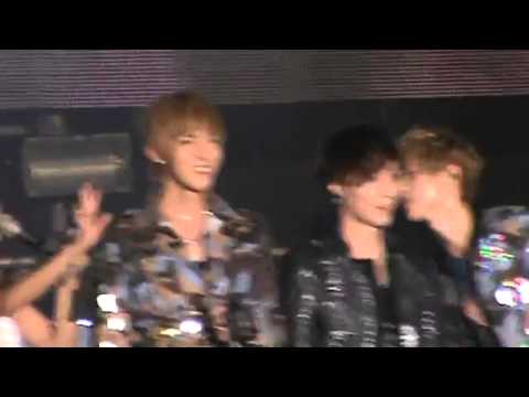120908 EXO-M talk 엑소엠 멘트 @ Tainan Music Festival 台南國際友好會 自己紹介