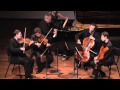 Brahms Quintet Op  34 2nd movement with the Jerusalem Quartet and Ilan Rechtman