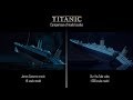 Titanic splits and sinks : James Cameron's $200 million movie VS our $1,000 miniature. Comparison !