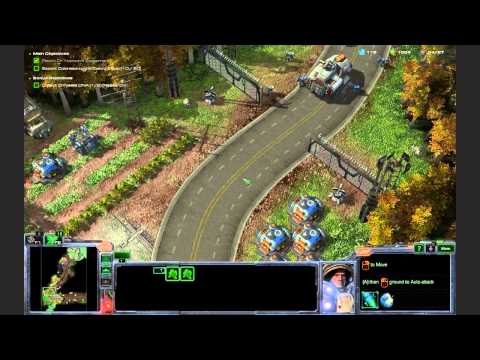 Starcraft 2 Wings Of Liberty - Mission 5 - The Evacuation