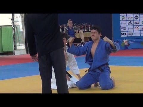 Cadet European Judo Cup Berlin 2015 Semi-Final -73 kg Barakhoev (RUS) - Amangeldi (KAZ)